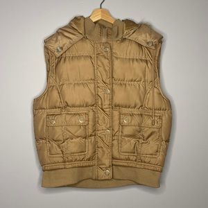 DAVINCHY PUFFER‎ TAN VEST